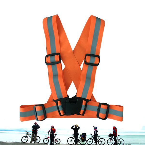 children motorcycle running cycling safety adjustable elastic reflective vest, Black
children motorcycle running cycling safety adjustable elastic reflective vest, Black
