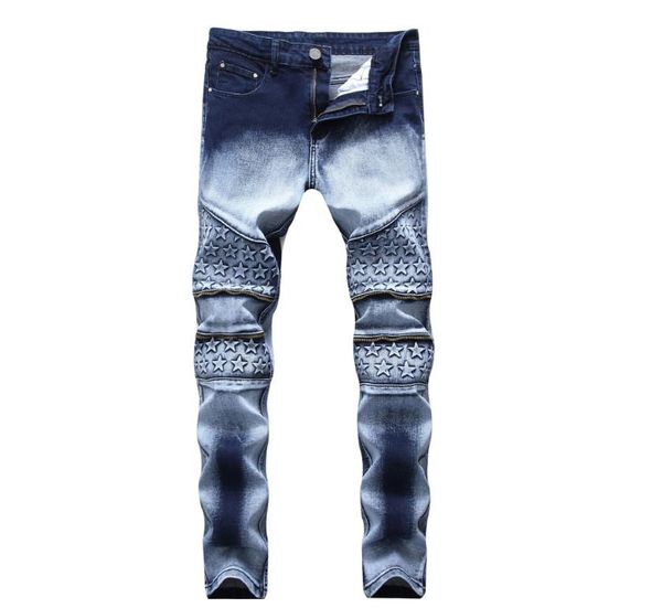men's jeans mens zipper biker slim blue denim stretch moto pants clubwear us size 28~42 high quality
men's jeans mens zipper biker slim blue denim stretch moto pants clubwear us size 28~42 high quality