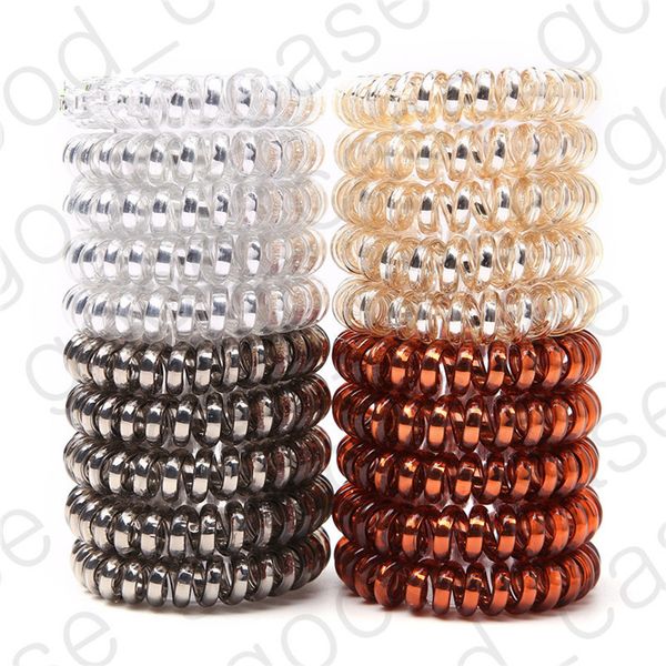 high elastic metal punk telephone wire cord hair band coil rubber circle bands scrunchies hair ties pony tail holder accessories d31001, Slivery;white
high elastic metal punk telephone wire cord hair band coil rubber circle bands scrunchies hair ties pony tail holder accessories d31001, Slivery;white