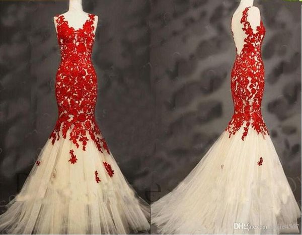 2019 new v-neck appliques beaded prom vestido longo fiesta fashion dress elegant tulle long mermaid evening dresses vestidos de novia, Black;red
2019 new v-neck appliques beaded prom vestido longo fiesta fashion dress elegant tulle long mermaid evening dresses vestidos de novia, Black;red