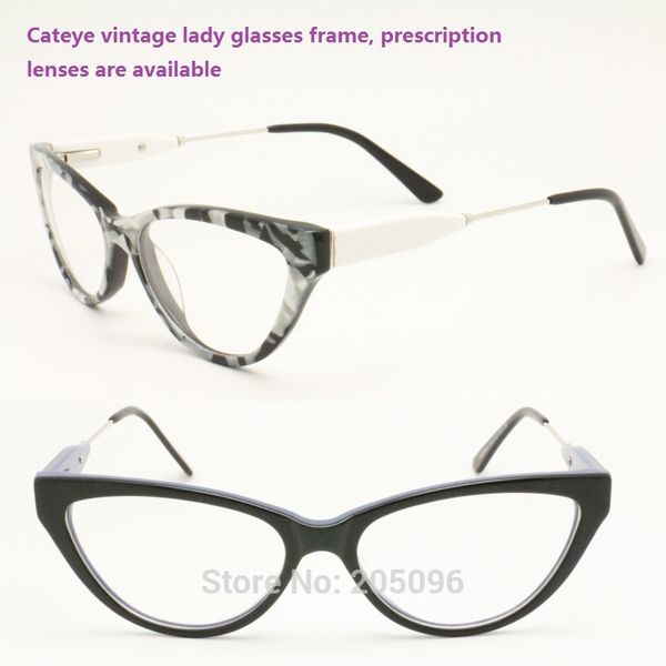 26664 classic acetate full-rim cateye front flexi hinge combined alloy temple optical glasses frames ing, Black
26664 classic acetate full-rim cateye front flexi hinge combined alloy temple optical glasses frames ing, Black