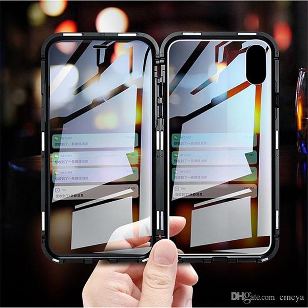 metal magnetic adsorption case for iphone 11 pro xs max x xr 8 7 plus 6s case double sided glass magnet case cover 7plus funda
metal magnetic adsorption case for iphone 11 pro xs max x xr 8 7 plus 6s case double sided glass magnet case cover 7plus funda