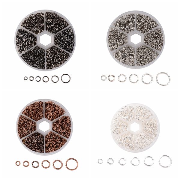 1 box of mixed size iron jumprings close but unsoldered jump rings for jewelry making diy findings craft accessories bracelets, Blue;slivery
1 box of mixed size iron jumprings close but unsoldered jump rings for jewelry making diy findings craft accessories bracelets, Blue;slivery