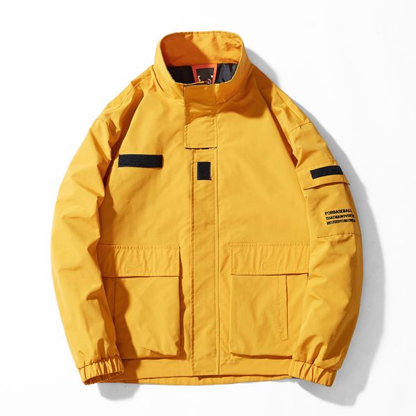 streetwear fashion coat man jacket men 2019 autumn brand new jacket coats autumn regular slim solid color coat male, Black;brown
streetwear fashion coat man jacket men 2019 autumn brand new jacket coats autumn regular slim solid color coat male, Black;brown
