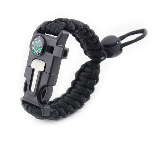 1 pcs paracord emergency bracelet multifunction camping field survival escape tactics wilderness survival wrist strap for hiking
1 pcs paracord emergency bracelet multifunction camping field survival escape tactics wilderness survival wrist strap for hiking