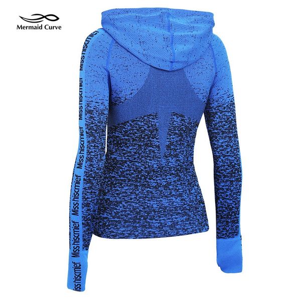 mermaid curve running sportswear women thumbholes zipper-pull yoga long sleeve t-shirt jacket slim fit seamless fitness coat, White;red
mermaid curve running sportswear women thumbholes zipper-pull yoga long sleeve t-shirt jacket slim fit seamless fitness coat, White;red