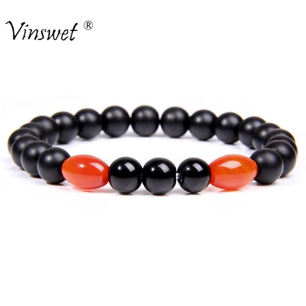 handmade natural stone beads bracelet charm black onyx beads bracelet for men wristband fashion jewelry women homme bileklik
handmade natural stone beads bracelet charm black onyx beads bracelet for men wristband fashion jewelry women homme bileklik