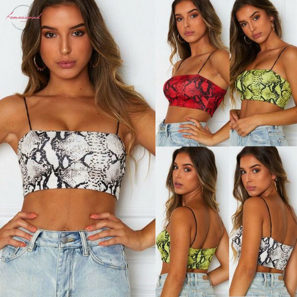 женщины sexy рукавов бандо crop tops змеиной кожи печати tank tops рубашка бретели юп обернутый грудь streetwear выдалбливают лето, White
женщины sexy рукавов бандо crop tops змеиной кожи печати tank tops рубашка бретели юп обернутый грудь streetwear выдалбливают лето, White
