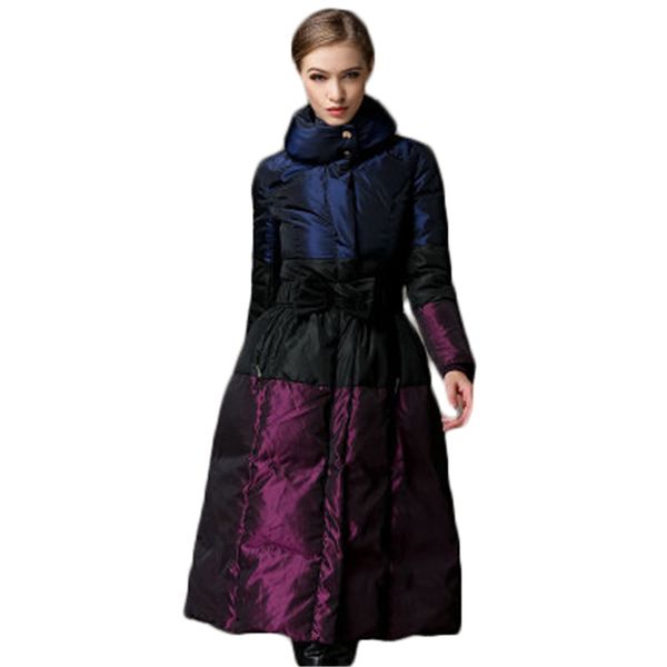 women down jacket winter x-long coats 2018 vintage large purple cotton clothing jacket winter down coat patchwork parka fc10, Black
women down jacket winter x-long coats 2018 vintage large purple cotton clothing jacket winter down coat patchwork parka fc10, Black