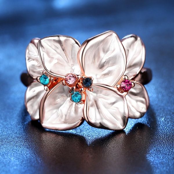 colorful cz big flower party rings for women 2019 cute finger ring girls lady engagement wedding jewelry accessories, Silver
colorful cz big flower party rings for women 2019 cute finger ring girls lady engagement wedding jewelry accessories, Silver