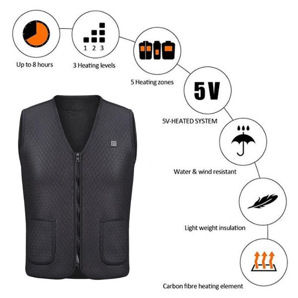 new electric usb heated warm vest men women heating coat jacket clothing for winter motorcycle travelling skiing hiking vest
new electric usb heated warm vest men women heating coat jacket clothing for winter motorcycle travelling skiing hiking vest