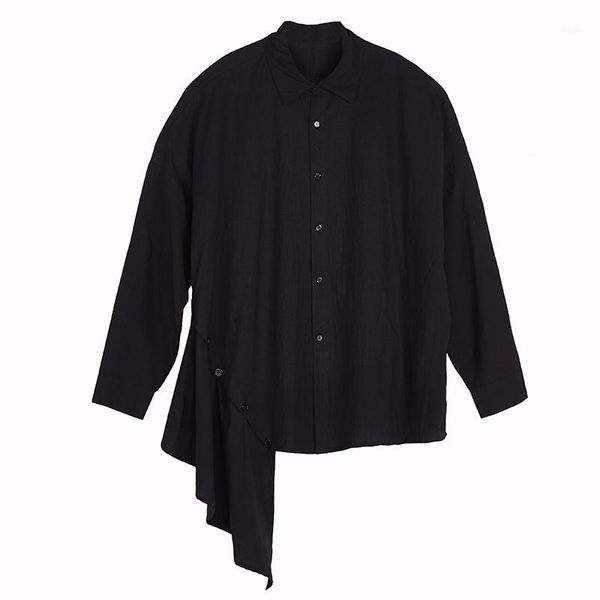 japanese yohji style men darkness gothic oversize shirts catwalk high street owen ro tees shirt outwear shirt chemise homme1, White;black
japanese yohji style men darkness gothic oversize shirts catwalk high street owen ro tees shirt outwear shirt chemise homme1, White;black