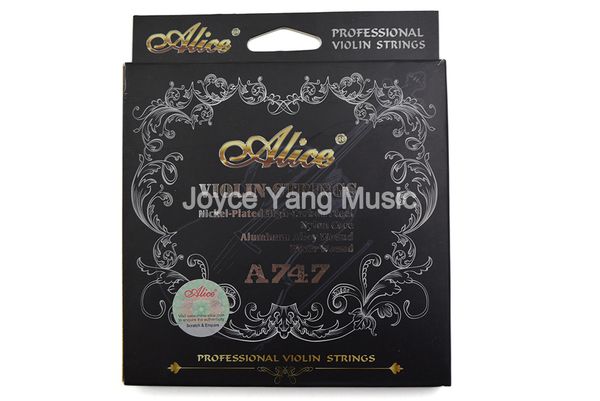 alice a747 professional violin strings nickel-plated high-carbon steel nylon core silver&aluminum alloy wound 1st-4th strings
alice a747 professional violin strings nickel-plated high-carbon steel nylon core silver&aluminum alloy wound 1st-4th strings