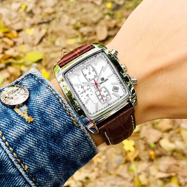 male men brand wristwatch man chronograph hour casual megir watches sport watch leather luminous-calendar fashion jdxhs, Slivery;brown
male men brand wristwatch man chronograph hour casual megir watches sport watch leather luminous-calendar fashion jdxhs, Slivery;brown