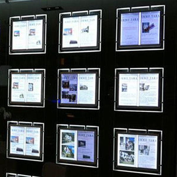 12unit/column) a4 single side led light pockets,led property display system for poster and property window displays
12unit/column) a4 single side led light pockets,led property display system for poster and property window displays