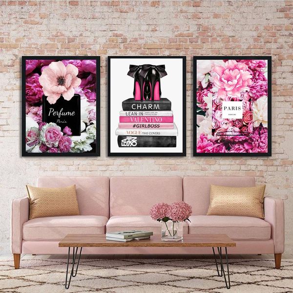 fashion paris perfume flower book handbag nordic posters and prints wall art canvas painting wall pictures for living room decor
fashion paris perfume flower book handbag nordic posters and prints wall art canvas painting wall pictures for living room decor
