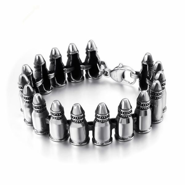 21cm stainless steel shaped charm bracelet for men hip hop style link chain bracelet jewelry, Black
21cm stainless steel shaped charm bracelet for men hip hop style link chain bracelet jewelry, Black