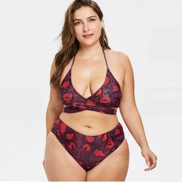 snake print bikini plus size bandage wrap bikini push up swimsuit large sizes swimwear women crisscross bikinis woman 2020, White;black
snake print bikini plus size bandage wrap bikini push up swimsuit large sizes swimwear women crisscross bikinis woman 2020, White;black