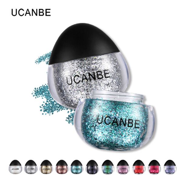 ucanbe glitter eyeshadow makeup glitter paste diamond gel eye shadow gel for face/eye/highlighter/body/hair
ucanbe glitter eyeshadow makeup glitter paste diamond gel eye shadow gel for face/eye/highlighter/body/hair