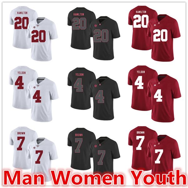 customize ncaa alabama crimson tide football jerseys t.j. yeldon 4 tony brown 7 vinnie sunseri 3 jersey any name number size s-5xl, Black
customize ncaa alabama crimson tide football jerseys t.j. yeldon 4 tony brown 7 vinnie sunseri 3 jersey any name number size s-5xl, Black