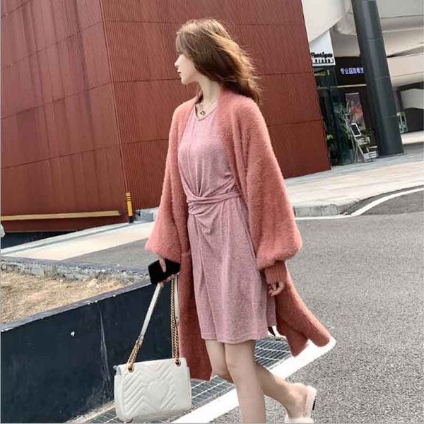 2018 new winter fashion v-neck cardigans have pockets wild long knit cardigan split sweater coat cardigan loose sweater women, White;black
2018 new winter fashion v-neck cardigans have pockets wild long knit cardigan split sweater coat cardigan loose sweater women, White;black