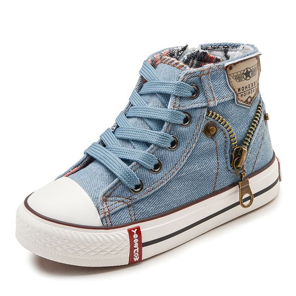 2019 3 to 12 years old children sports shoes canvas shoes baby boys and girls high zipper sneakers casual, Black
2019 3 to 12 years old children sports shoes canvas shoes baby boys and girls high zipper sneakers casual, Black