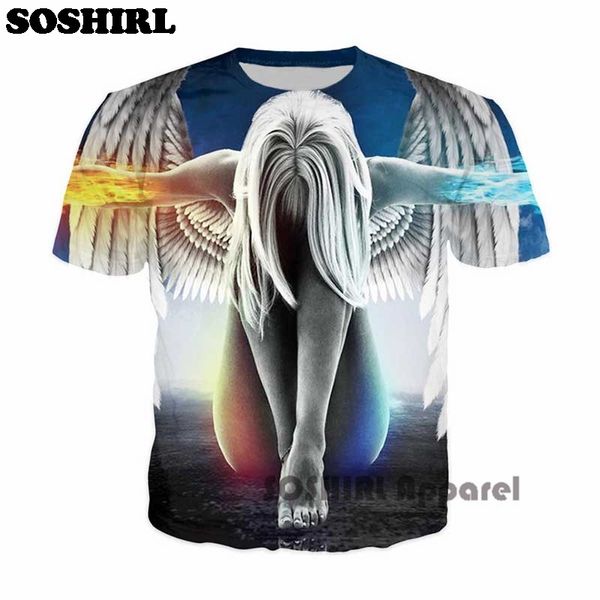 Soshirl Thinner Angel 3d T Shirt Fashion Men T -Shirt Funny Print Rebirth Angel Galaxy T Shirt Slim Summer New Life Tops Tee
Soshirl Thinner Angel 3d T Shirt Fashion Men T -Shirt Funny Print Rebirth Angel Galaxy T Shirt Slim Summer New Life Tops Tee