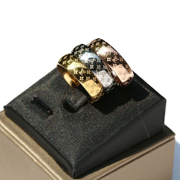 2020 fashion titanium stainless steel rings for women men couples jewelry romantic wedding carving flower finger rings femme, Silver
2020 fashion titanium stainless steel rings for women men couples jewelry romantic wedding carving flower finger rings femme, Silver