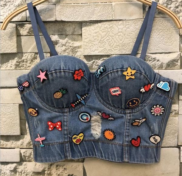 strap ladies camis fashion exposed navel summer new lovely medal hole womens tanks cowboy beads vest spaghetti, White
strap ladies camis fashion exposed navel summer new lovely medal hole womens tanks cowboy beads vest spaghetti, White