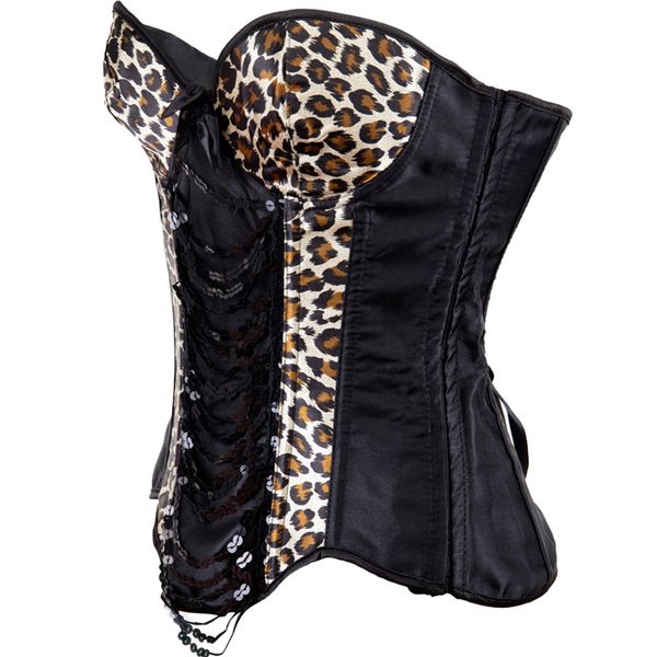 lady leopard waist slimming corset 13 steel boned underbust women gothic bustiers new fashion shaper, Black;white
lady leopard waist slimming corset 13 steel boned underbust women gothic bustiers new fashion shaper, Black;white