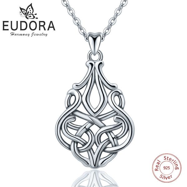 eudora 925 sterling silver geometrical line pendant neckalce irish celtics woven knot necklace fine jewelry for women gifts d201
eudora 925 sterling silver geometrical line pendant neckalce irish celtics woven knot necklace fine jewelry for women gifts d201