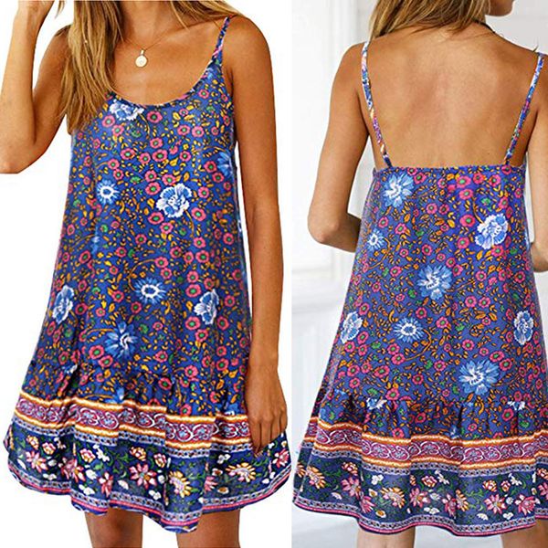 women dresses summer 2019 women floral swing beach short dress bohemian printed ethnic style dresses vestidos ing, Black;gray
women dresses summer 2019 women floral swing beach short dress bohemian printed ethnic style dresses vestidos ing, Black;gray