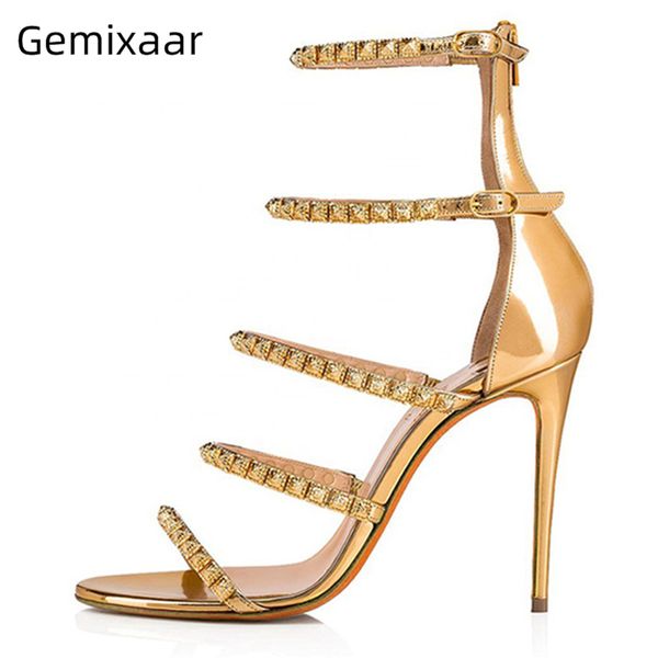 jeweled rhinestone narrow band runway shoes woman stiletto heel open toe back zip gladiator sandals women, Black
jeweled rhinestone narrow band runway shoes woman stiletto heel open toe back zip gladiator sandals women, Black