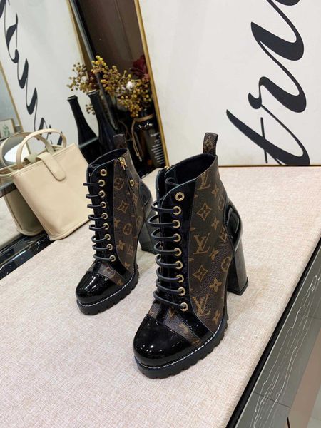 new style luxury women's shoes martin boots fashion design brand high heel lace up classic pattern three platforms kjfd, Black
new style luxury women's shoes martin boots fashion design brand high heel lace up classic pattern three platforms kjfd, Black