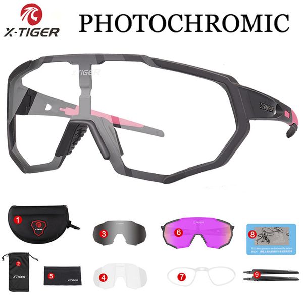 x-tiger pchromic polarized cycling glasses outdoor sports mtb bicycle bike sunglasses goggles bike eyewear myopia frame, Black
x-tiger pchromic polarized cycling glasses outdoor sports mtb bicycle bike sunglasses goggles bike eyewear myopia frame, Black