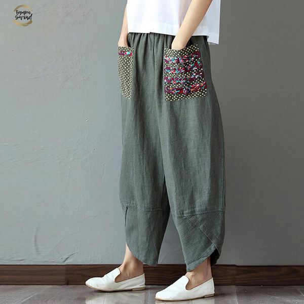 plus size new women autumn cotton linen elastic waist long trousers casual loose irregular harem pants pantalon, Black;white
plus size new women autumn cotton linen elastic waist long trousers casual loose irregular harem pants pantalon, Black;white