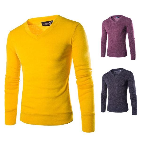 v designer sweater long fleece knit neck autumn pullover solid color mens male apparel sleeve mens cnrvg, Black
v designer sweater long fleece knit neck autumn pullover solid color mens male apparel sleeve mens cnrvg, Black