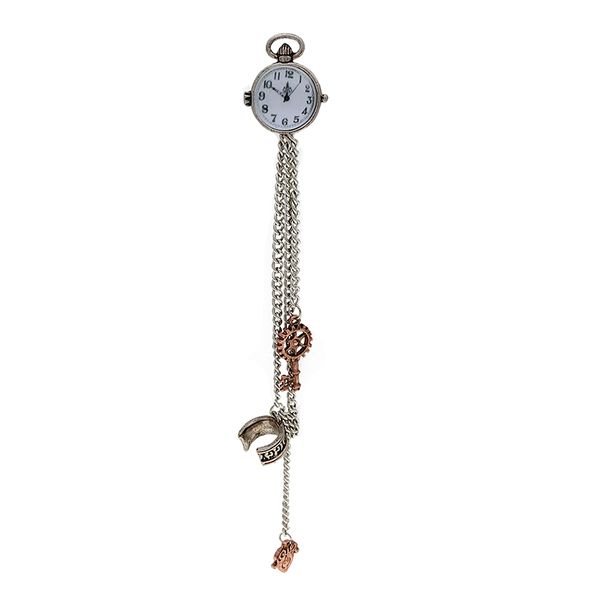 xinwei earrings 2020 new retro temperament pocket watch earrings for women long alloy pendant jewelry gift, Silver
xinwei earrings 2020 new retro temperament pocket watch earrings for women long alloy pendant jewelry gift, Silver