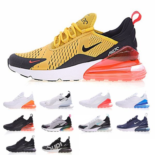 triple black core white 270 men's and women's running shoes black kumquat red white blue outdoor low-breathable mesh sneakers
triple black core white 270 men's and women's running shoes black kumquat red white blue outdoor low-breathable mesh sneakers