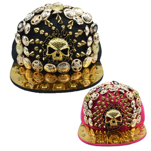 european and american punk metal rivets kito hat hip-hop hat men and women hip-hop caps, Blue;gray
european and american punk metal rivets kito hat hip-hop hat men and women hip-hop caps, Blue;gray