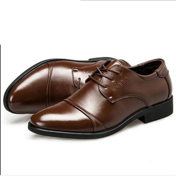 men shoes oxfords british style men pu leather dress shoes business formal shoes men flats plus size 38-48, Black
men shoes oxfords british style men pu leather dress shoes business formal shoes men flats plus size 38-48, Black