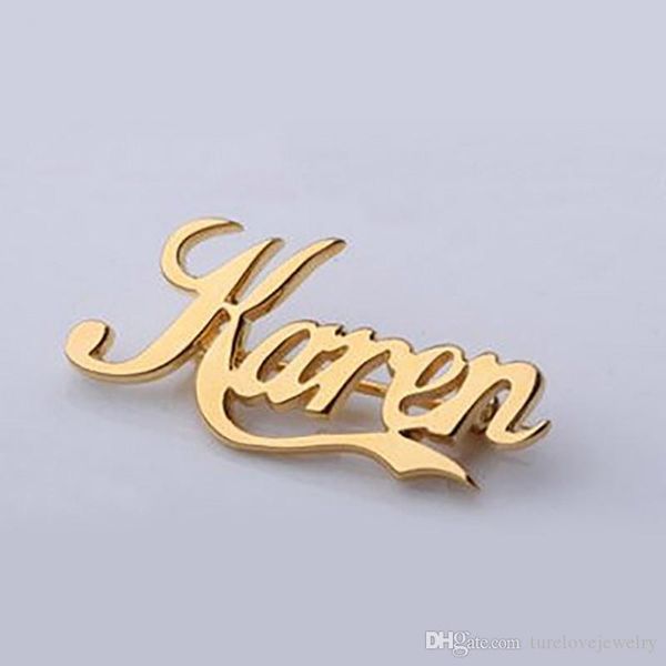 customize brooch for women men gold silver handwriting signature any name any font brooches pins label pin party jewelry gift, Gray
customize brooch for women men gold silver handwriting signature any name any font brooches pins label pin party jewelry gift, Gray