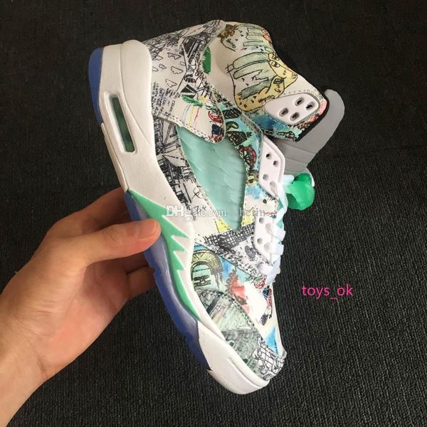 boxwings с jumpman v 5 новый белый зеленый лед синий граффити баскетбольная обувь для лучшего качества мужские кроссовки 5s спортивные кросс
boxwings с jumpman v 5 новый белый зеленый лед синий граффити баскетбольная обувь для лучшего качества мужские кроссовки 5s спортивные кросс