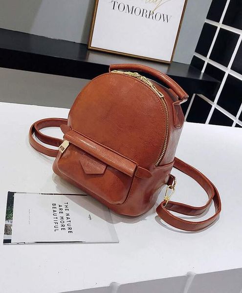 2018 PU fashionback women pack shoulder bag handbag presbyopic mini backpack messenger bag mobile phonen purse 20CM
2018 PU fashionback women pack shoulder bag handbag presbyopic mini backpack messenger bag mobile phonen purse 20CM