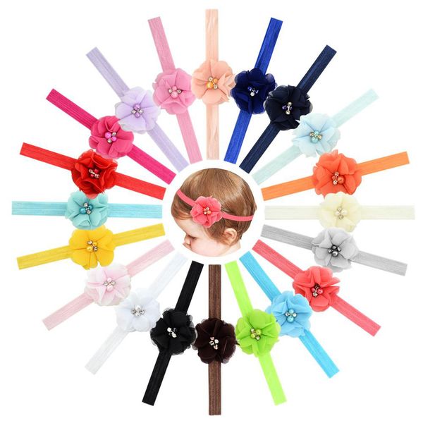 colors 2.1inch lovely chiffon fowers with rhinestone pearl headband elastic hair bands tie kids hair accessories, Slivery;white
colors 2.1inch lovely chiffon fowers with rhinestone pearl headband elastic hair bands tie kids hair accessories, Slivery;white