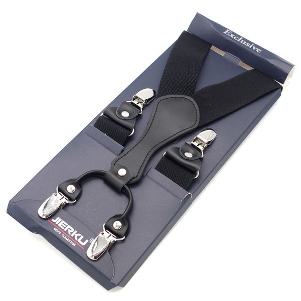 black genuine leather suspenders for men polyester elastic women suspenders length-adjustable suspensorio trousers strap mbd8496, Black;white
black genuine leather suspenders for men polyester elastic women suspenders length-adjustable suspensorio trousers strap mbd8496, Black;white