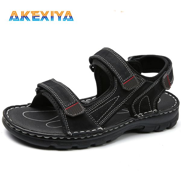 summer new men's casual sandals breathable men's sandals outdoor non-slip leather mens beach, Black
summer new men's casual sandals breathable men's sandals outdoor non-slip leather mens beach, Black