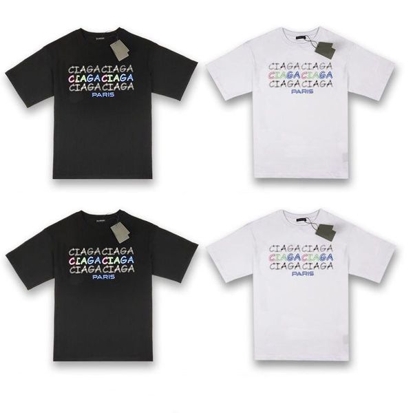20ss new fluorescent gradient letter printing tshirt casual fashion high street mens women couple designer loose t-shirt hfxhtx097, White;black
20ss new fluorescent gradient letter printing tshirt casual fashion high street mens women couple designer loose t-shirt hfxhtx097, White;black
