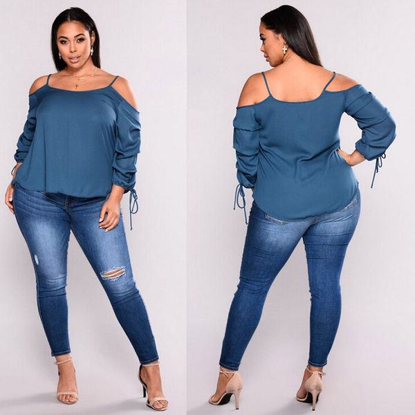 women plus size ripped stretch soft and comfortable slim denim skinny jeans pants high waist trousers l50/0130, Blue
women plus size ripped stretch soft and comfortable slim denim skinny jeans pants high waist trousers l50/0130, Blue