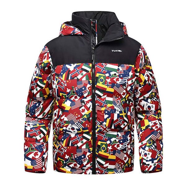 face new north jacket mens winter coat luxury fashion flag snow mountain print down jackets warm goose down designer jacket, Black
face new north jacket mens winter coat luxury fashion flag snow mountain print down jackets warm goose down designer jacket, Black